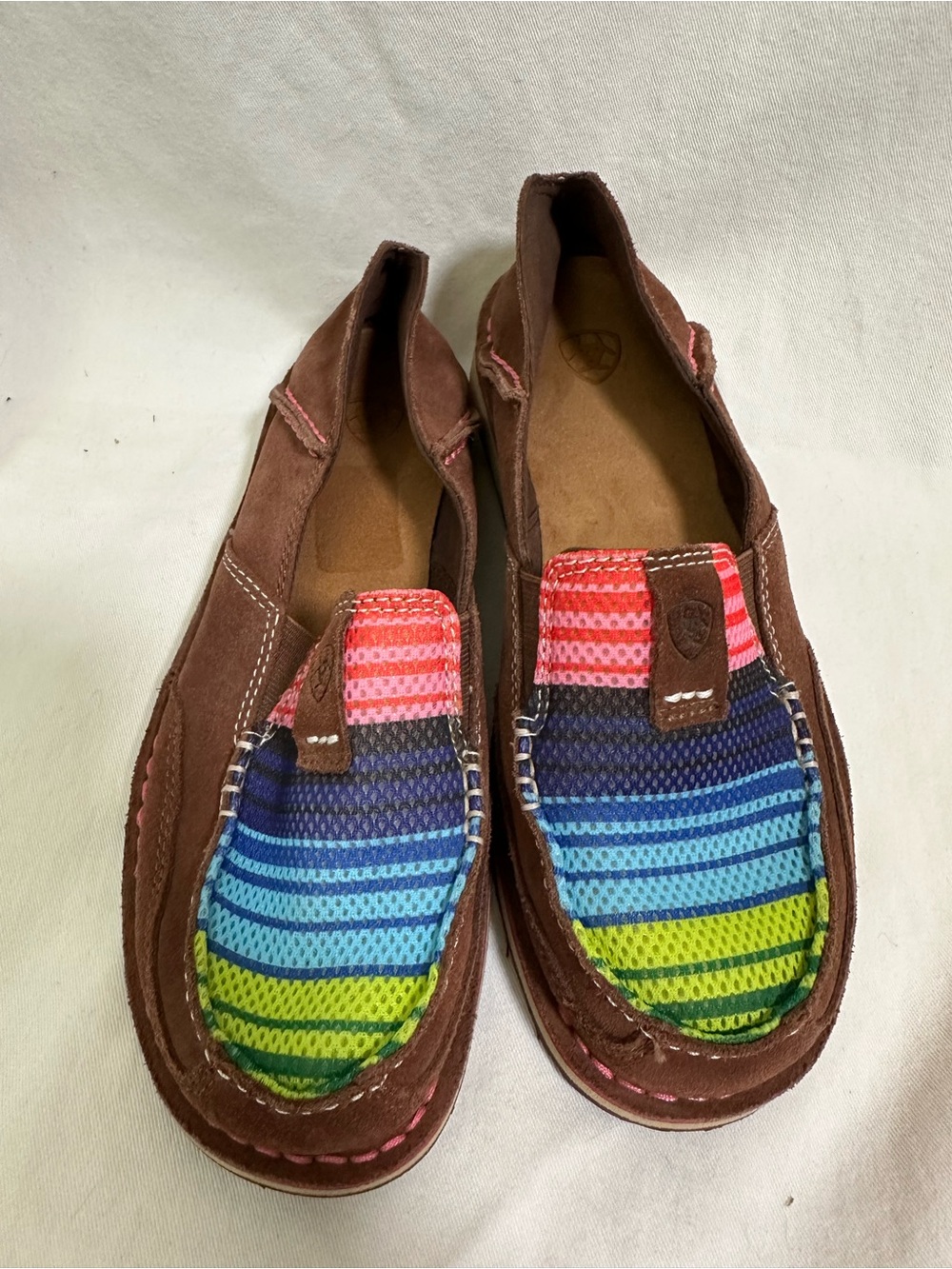 Ariat Brown and Rainbow Cruisers